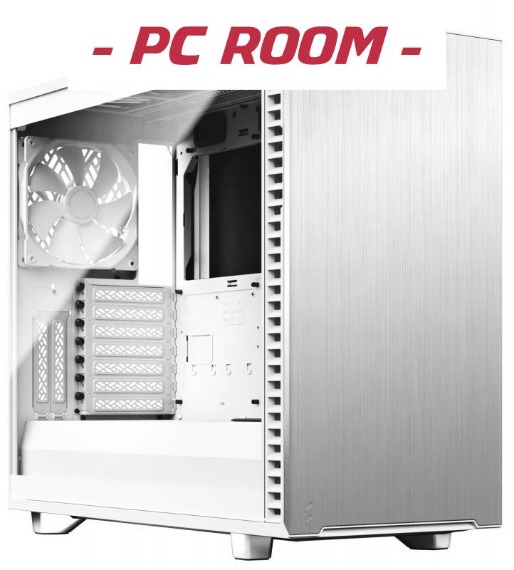 Fractal Design Define 7 White E-ATX Case T/G Window No PSU | PC ROOM